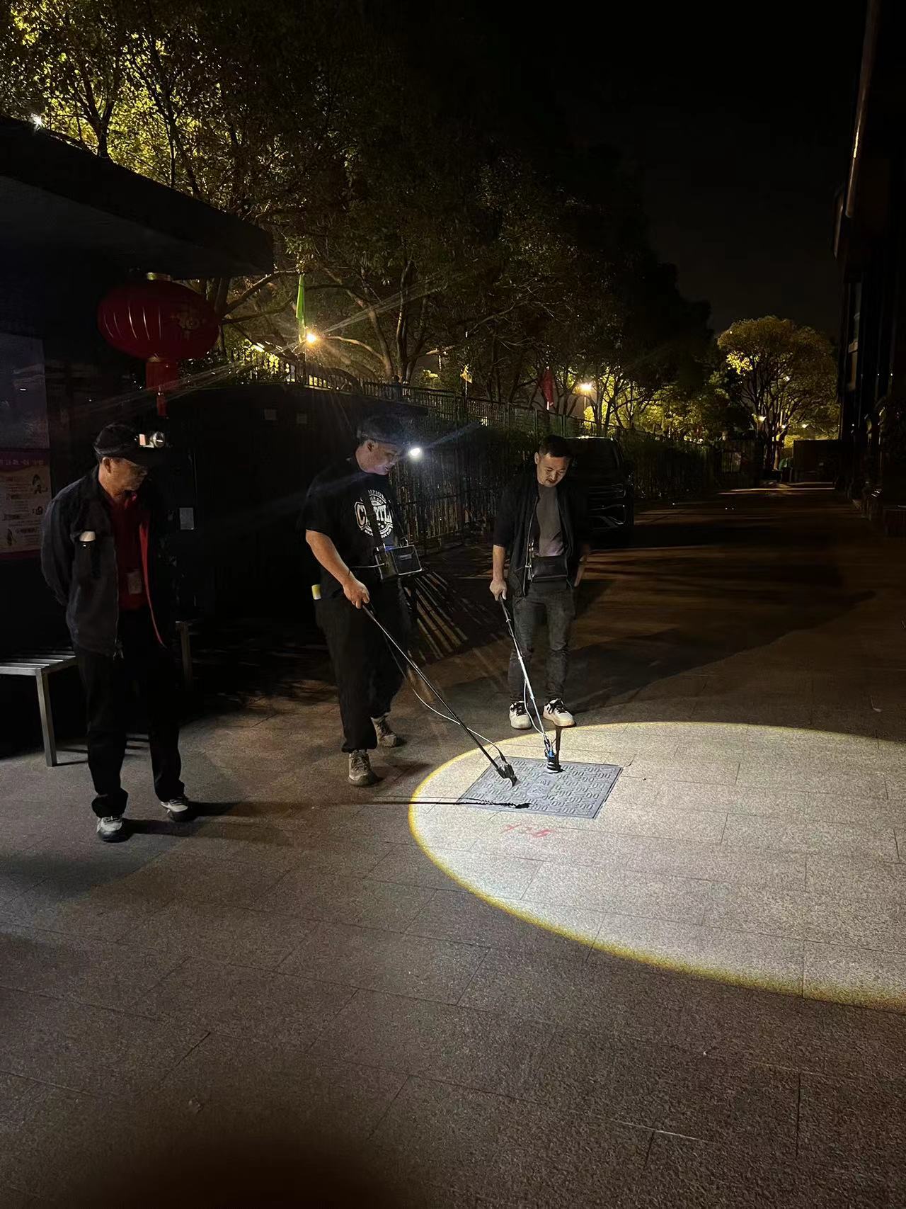 自来水检测现场