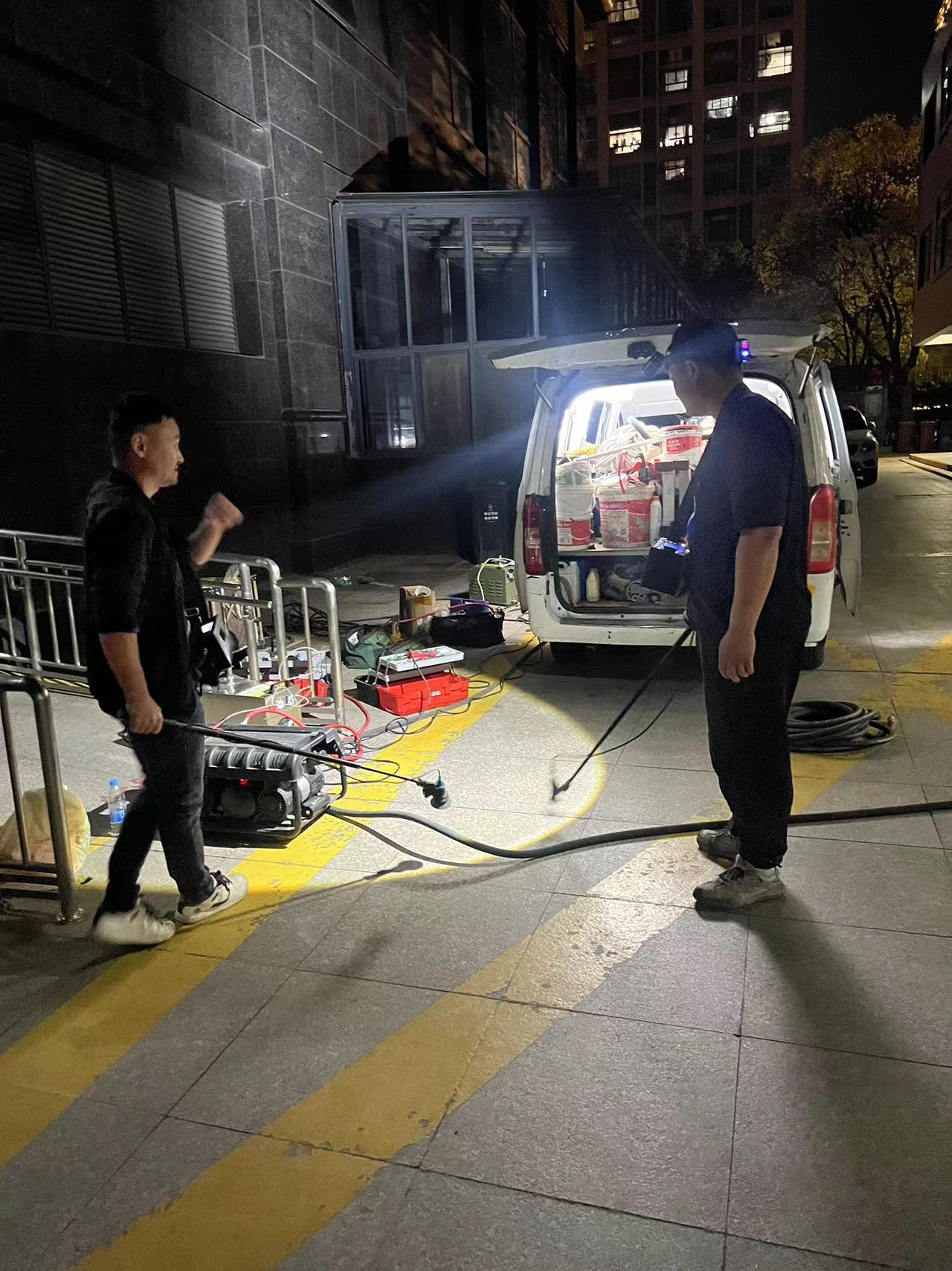 自来水检测现场